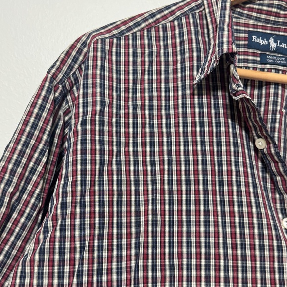 Ralph Lauren Oversized Plaid Button Up Women’s Size XL / XXL fall pumpkin patch - Picture 5 of 6